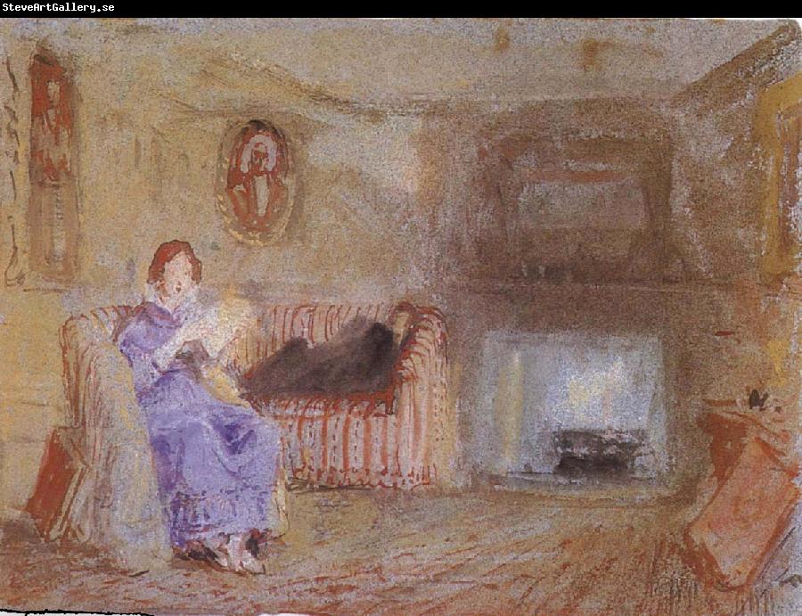 Joseph Mallord William Turner The Gril Read to the boy